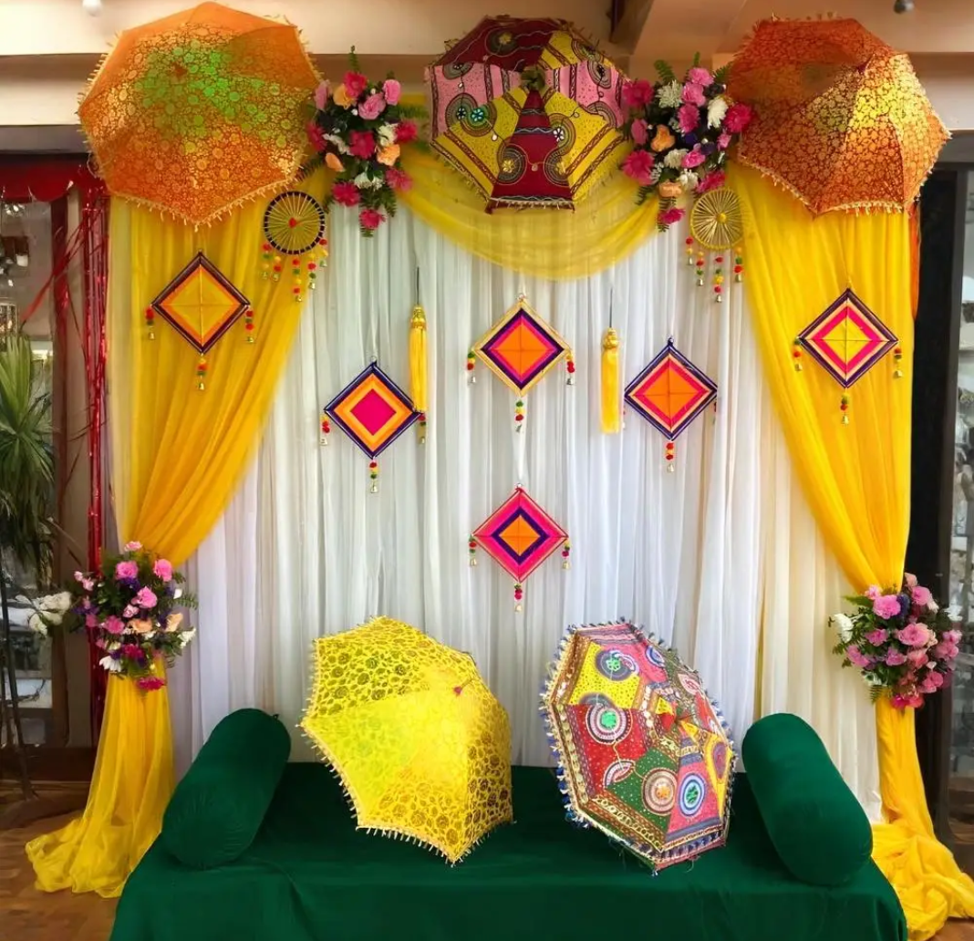 Mehndi decoration